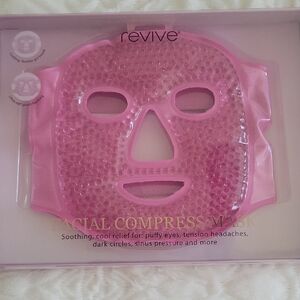 Pink Facial Compress Mask
